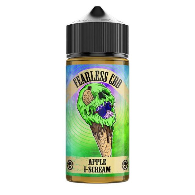 Fearless CBD 1800mg CBD E-liquid 120ml (70VG/30PG) Apple I-Scream